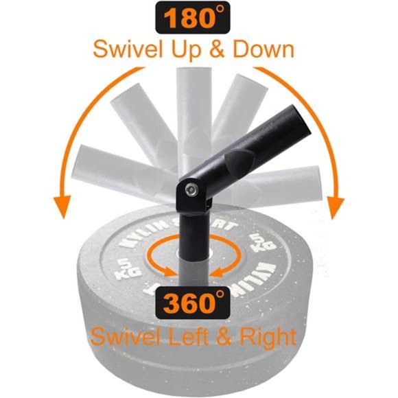 Barbell T-Bar Row Plate Post Insert Landmine - Fits 2'' Olympic Bars - Picture 2 of 7